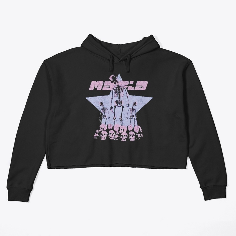 800 (63) Women's Crop Hoodie