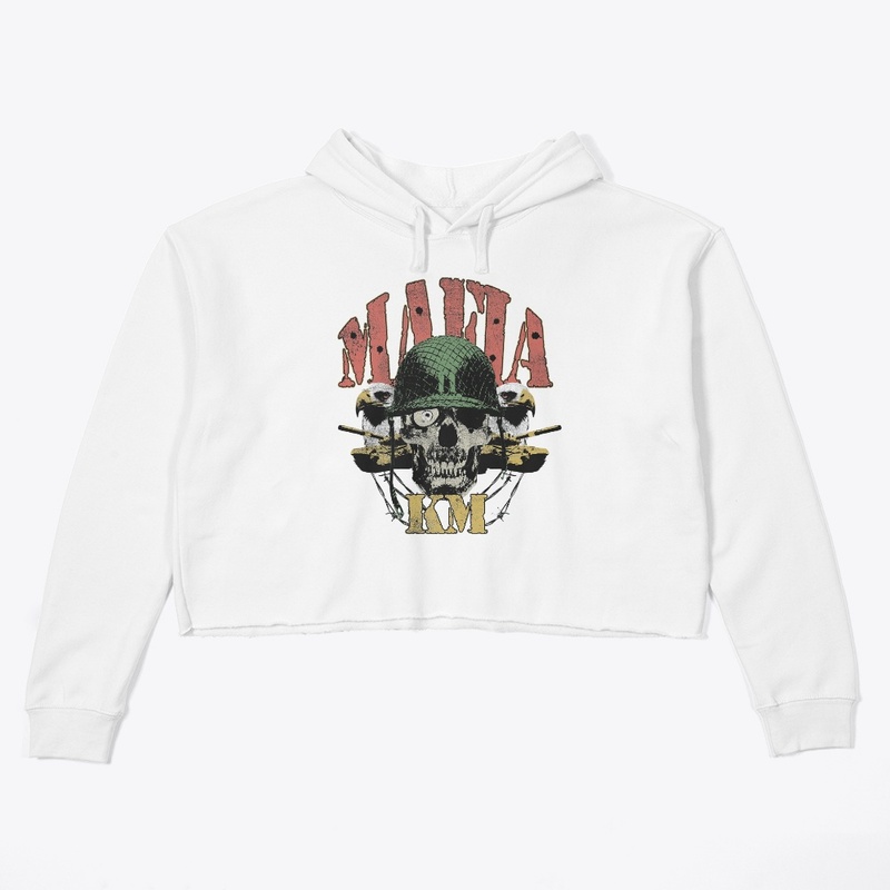 800 (99) Women's Crop Hoodie