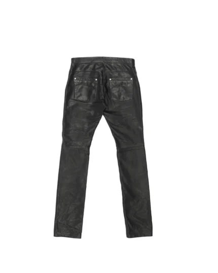 VIVET Slim Fit Leather Pants